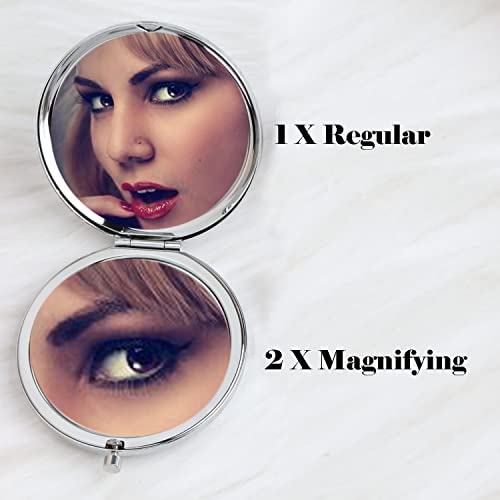 Lywjyb Birdgot Movie Inspired Gift Movie Inspirational Compact Makeup Mirror for Her