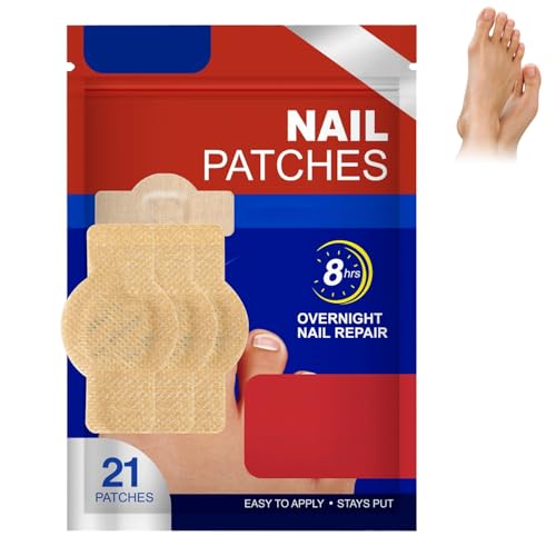 EOIRULA Toenail Patches - Fuss-Free Home Nail Care Set (21 Count)