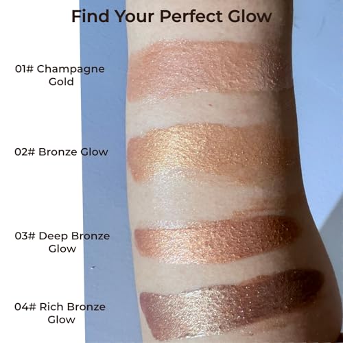 Glow Bronzing Drops Liquid Shimmer Oil – 1.6 Fl Oz