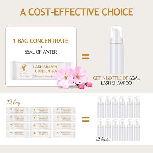 ACTROL Cherry Blooms Lash Shampoo Concentrate - 12 Pack