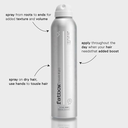 Fatboy Hair Spray Bundle - Spray Putty, Tousle & Go, Defining Finish