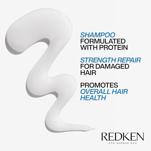 Redken Extreme Shampoo - Strengthen & Repair Damaged Hair, For Damaged Hair, Infused With Proteins