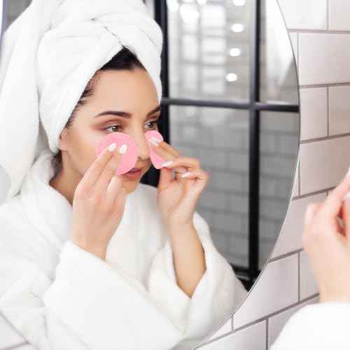 240 Pieces Facial Sponge Compressed,Professional Makeup Removal Sponge Pad,Round Face Cleaning Sponge for Spa,Exfoliating,Mask