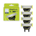 Philips Norelco OneBlade 360 Replacement Blades, 4-Pack