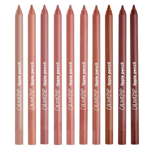 ColourPop Lippie Lip Pencil Vault - 10 Pack Lip Liner Set