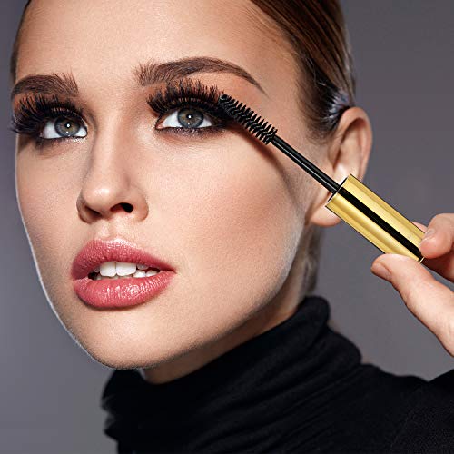 25pcs 10ml Empty Mascara Tubes with Wand & Funnels Gold