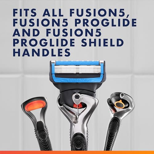 Gillette ProGlide Chill Razor Refills for Men, 8 Blade Refills