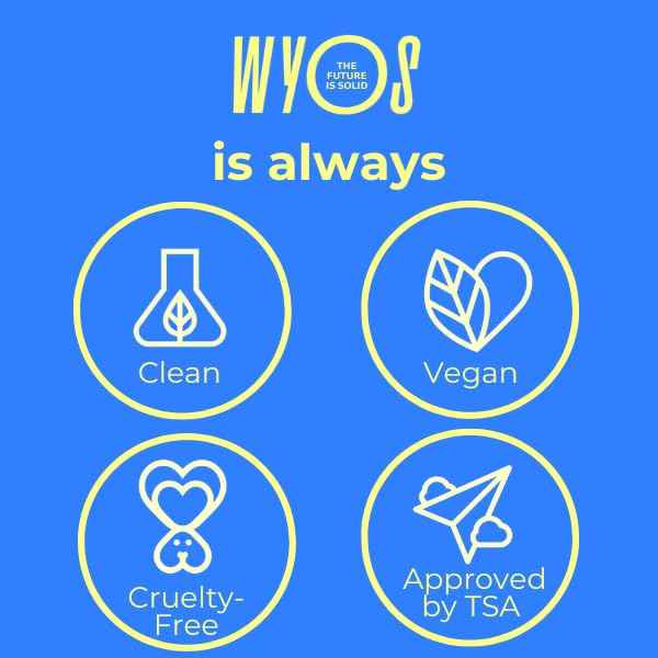 WYOS Pore-Refining Clay Face Mask Stick – White Clay Formula Deep Cleans, Removes Oil, Minimizes Pores – Hands-Free, Mess-Free, Quick Drying, Travel-Friendly Grooming Essential