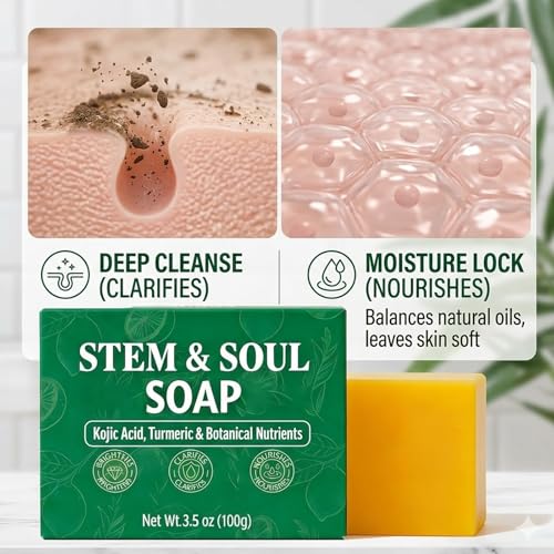 Turmeric Lemon Soap Bar for Dark Spots - Nourishing & Cleansing