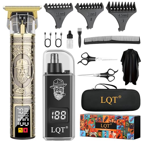 Professional Hair Clippers for Men 2 in 1 Beard Trimmer Kit