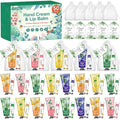VESPRO 50 Sets Bulk Hand Cream & Lip Balm Favors with Organza Bags & Cards