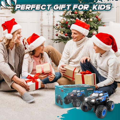 HENEROAR 1:24 All-Terrain Monster Truck RC Car - 20km/h Stunt & Off-Road Toy