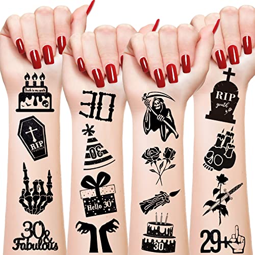 Death to My 20s Temporary Tattoos - 190+ Pack
