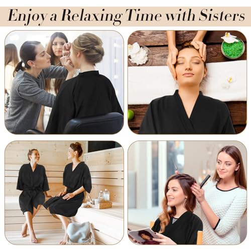 Toulite 6-Pack Salon Client Robes | 40" Hair Cutting Capes