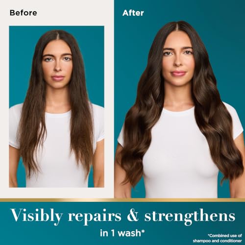 OGX Renewing Argan Oil Shampoo & Conditioner Set, 13 fl oz