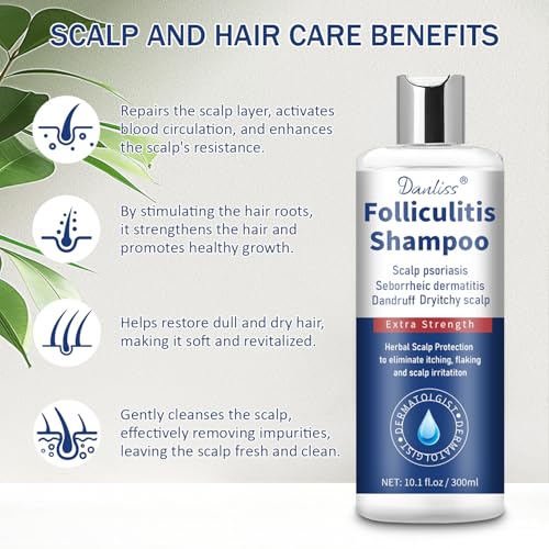 Sulfate Free Anti Fungal Shampoo for Folliculitis & Dandruff