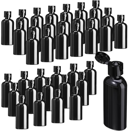 Domensi 36 Pack 2oz Travel Bottles with Flip Cap - Leak Proof