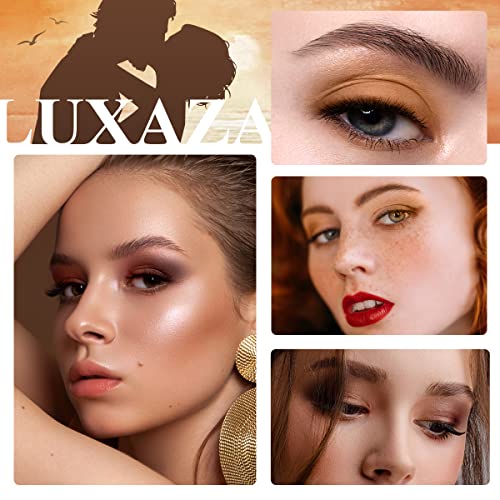 6PCS Cream Eyeshadow Stick Makeup Sets, Metallic And Matte Shimmer Eye Shadow Eye Brightener Stick Pencil Crayon, B09-Chocolate Matte