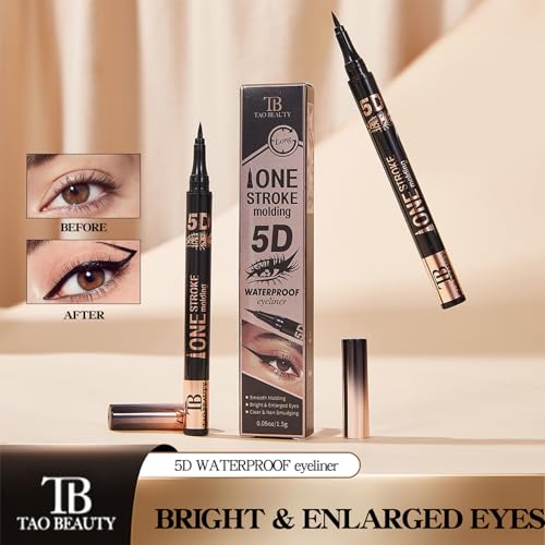 ADMD Waterproof Eyeliner Pen - Ultra Fine Tip, 24Hr Wear