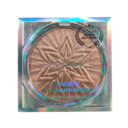 Moira Sun Glow Face & Body Highlighter - Rose Petals 002