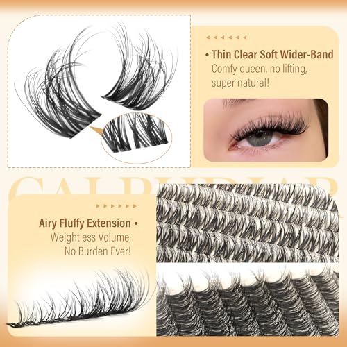 DD Curl Spider Lash Clusters 10-16MM Wispy Eyelash Extensions