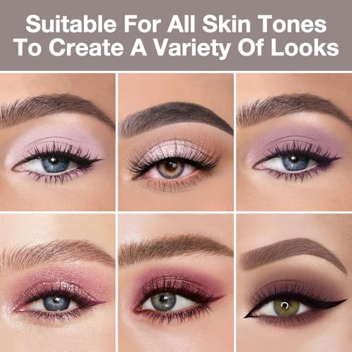 6-Color Eyeshadow Palette – Rose Pink Matte & Shimmer