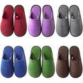 House Slippers for Guests Non-Disposable Washable Spa Slippers Set Non-Slip for Spa, Hotel, Party Guest and Travel