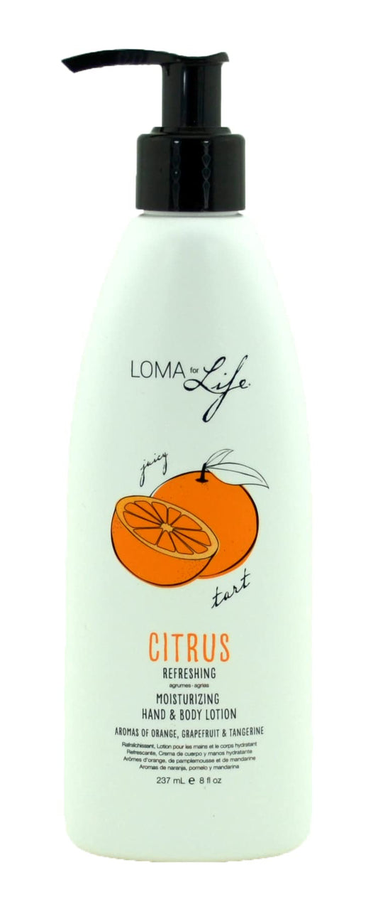 Loma Hair Care Citrus Hand & Body Lotion, 8 fl. oz.