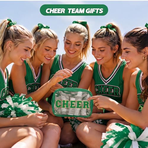 Cheer Makeup Bag with Chenille Letters | 3D Stand-Up Design