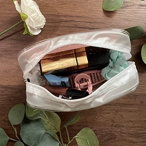 Tergy 20-Pack Clear Cosmetics Bags Waterproof Makeup Organizer with Zipper