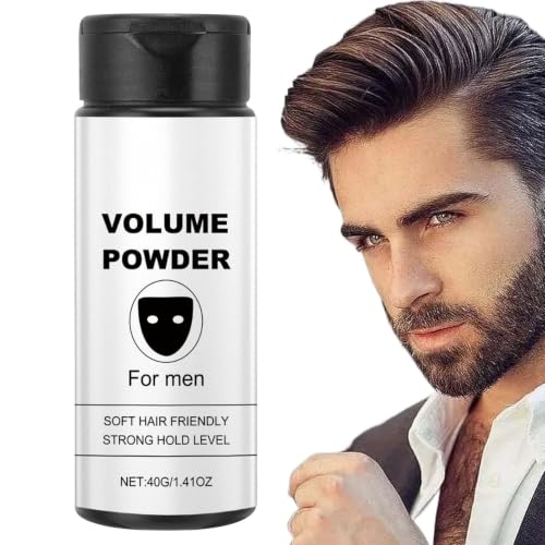 Men's Hair Texture Powder - Volumizing Styling Powder for Fuller Hair