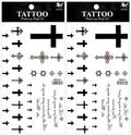 Waterproof Temporary Tattoos - Realistic Design 2 Pack