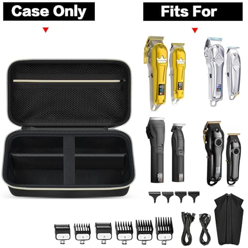 Premium Hair Clipper Case for KIKIDO, Novah, GLAKER & More