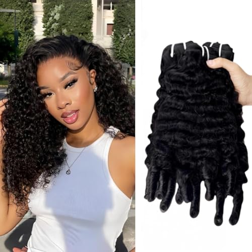 Burmese Curly Human Hair Bundles 16 18 20 Inch 12A Grade