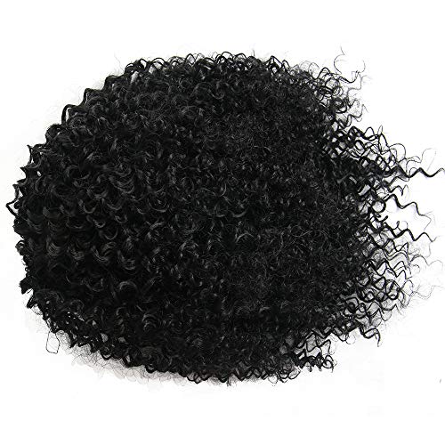 Afro Kinky Curly Ponytail Extension - Clip-In Synthetic Hair