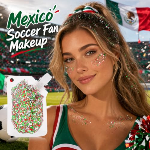 Sparkle Body Glitter Face Makeup - Easy Apply Festival Party