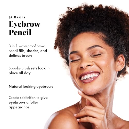 Jerome Alexander Eyebrow Pencil - Charcoal Brow Definer with Brush