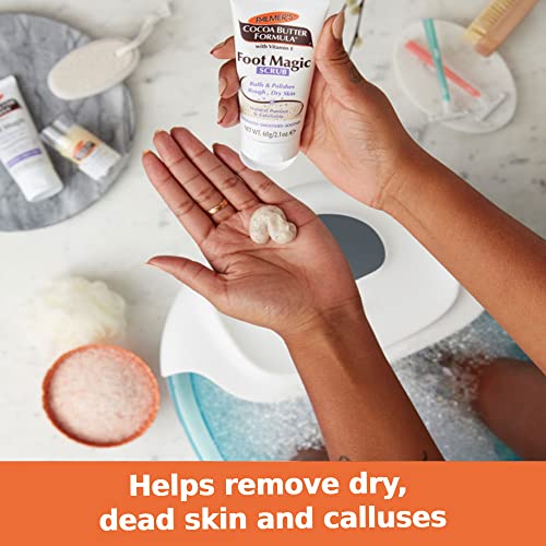Palmer's Foot Magic Exfoliating Foot Scrub - Cocoa Butter Formula (2.1 oz)