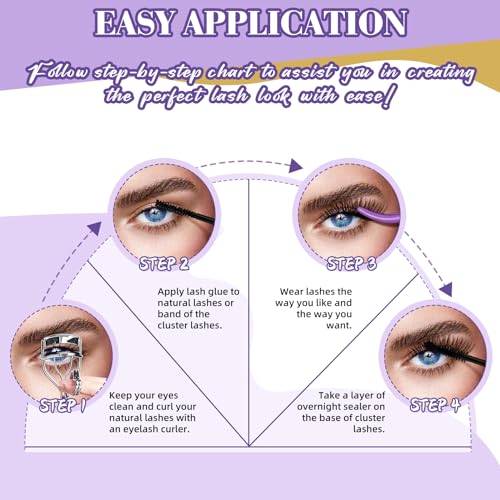 B&Q Lash Bond and Seal 2-in-1 Kit (10ML) | Cluster Lashes