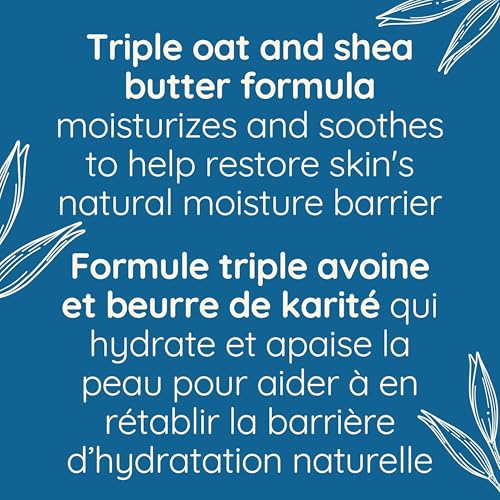 Aveeno Repairing CICA Foot Mask with Prebiotic Oat & Shea Butter, 1 Pair