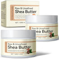 Shea Butter Raw Organic, 100% Pure & Natural Raw Unrefined Shea Butter for Body, Face & Hair - Deep Moisturizing Cream with Vitamins A, E, F - 120g (4.2 oz), Pack of 2