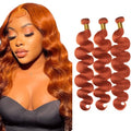 Color 350 Body Wave Human Hair Bundles 20 22 24 Inch