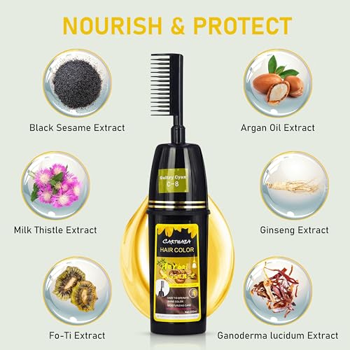 Herbal Essence Hair Color Dye with Comb Applicator, 200ml