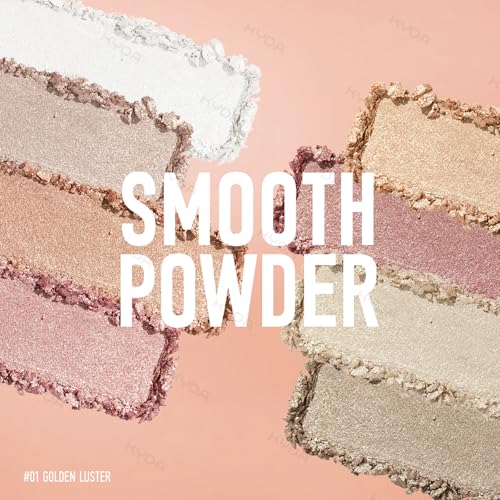 KYDA 8 Colors Baked Powder Palette – Eyeshadow, Highlighter & Contour