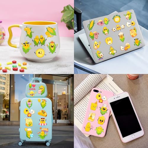 96 PCS Corn Temporary Tattoos for Kids - Party Favors
