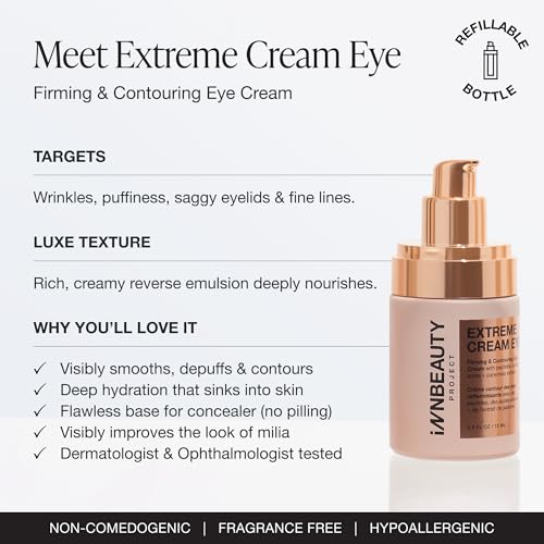 Innbeauty Firming Eye Cream with Peptides, 0.5 oz