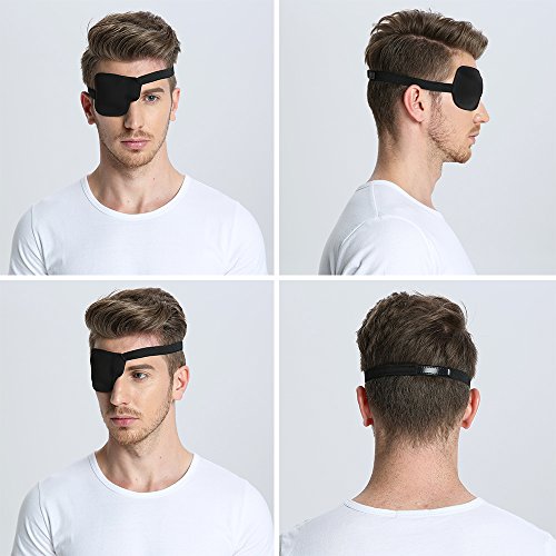 FCAROLYN 3D Eye Patch - 2nd Generation (Left Eye/Black)