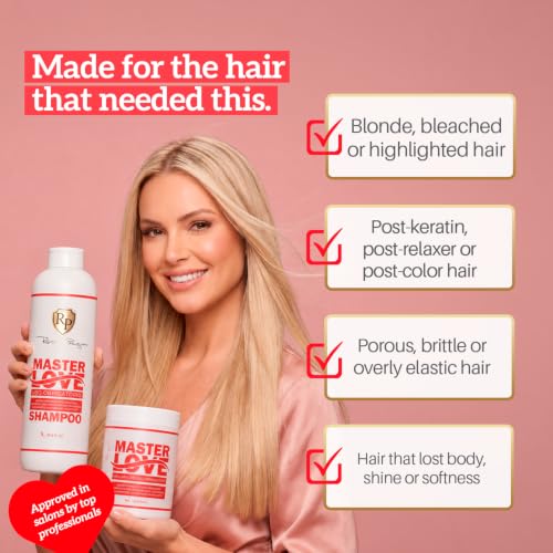Robson Peluquero Post-Chemical Hair Care Set - Shampoo & Treatment Mask