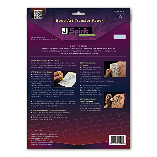 Jacquard Jagua Temporary Tattoo Kit - Natural Body Art