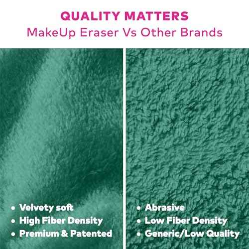 The Original MakeUp Eraser Mini PRO, Erase All Makeup With Just Water, Including Waterproof Mascara, Eyeliner, Foundation, Lipstick, Sunscreen and More! Harry Potter Slytherin, 1ct.